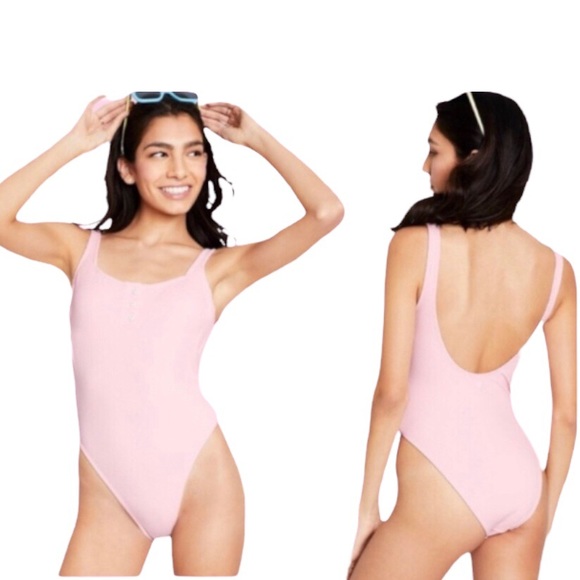NEW Stoney Clover x Target pink one piece swimsuit XL - Picture 4 of 4